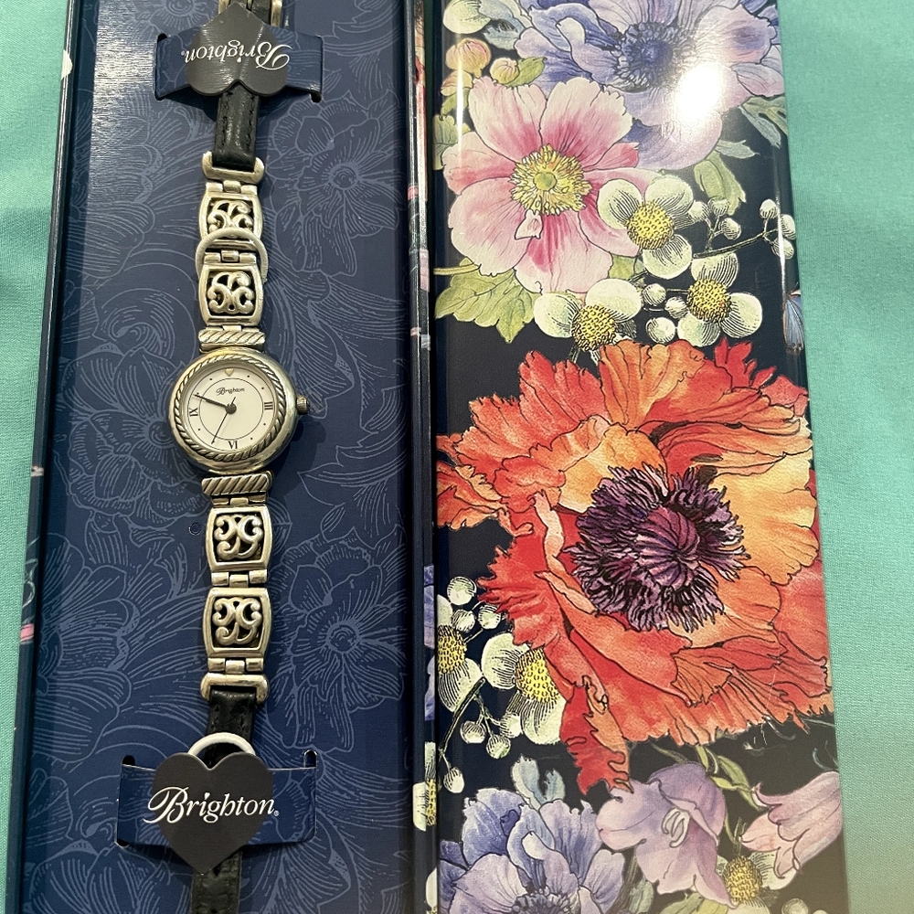 Brighton Silver/Gold Tone Watch